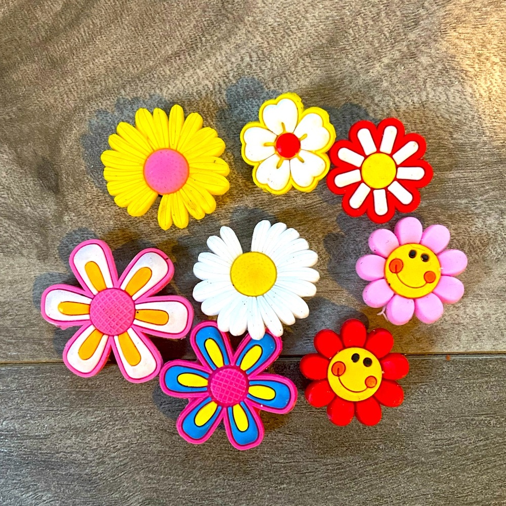 Flower Shoe Charms